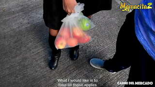 NYAMA SOKO - Moon Ngome - Sexy Colombia Makofi Na Fucks Ngumu Na Alex Moreno