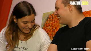 AMATEUR EURO - Sexy Punda Deutsche Mke Anapata fucked Mzuri na Horny Hubby