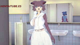 Beastars Hentai - Legosi na Juno ngono katika bafuni