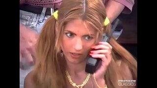 Mavuno watoto wachanga anapata mashimo yake fucked ngumu